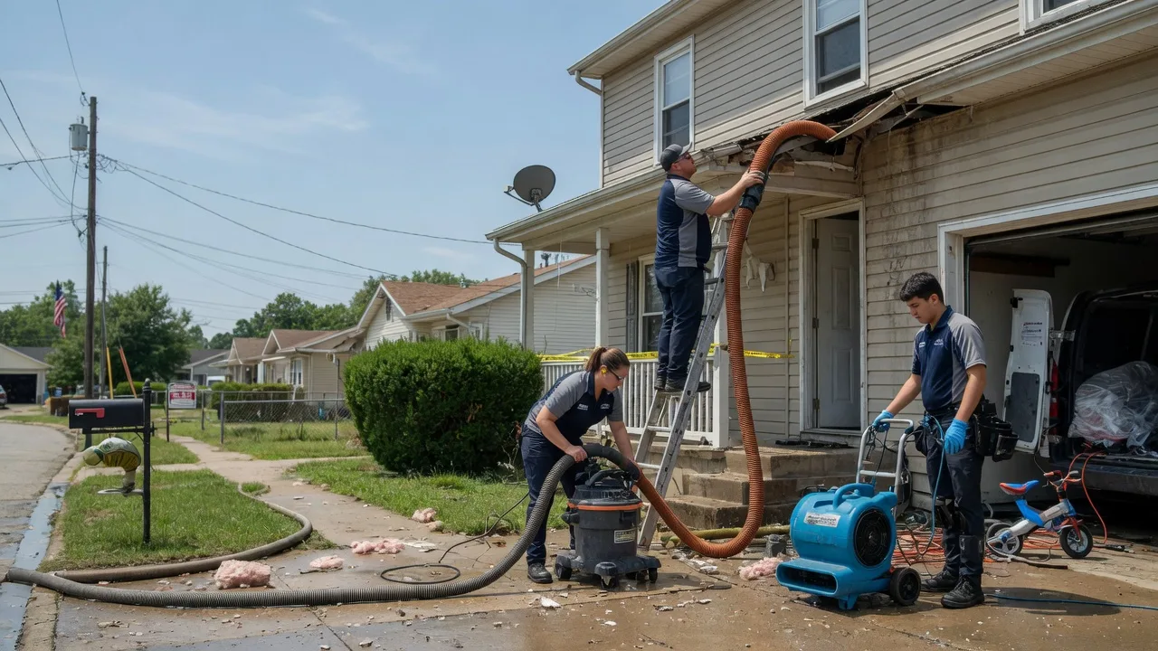 Water Damage Restoration in Amsterdam, OH near me